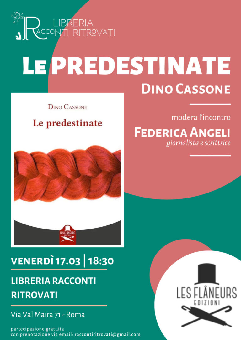 “Le predestinate”: in libreria con Federica e Dino