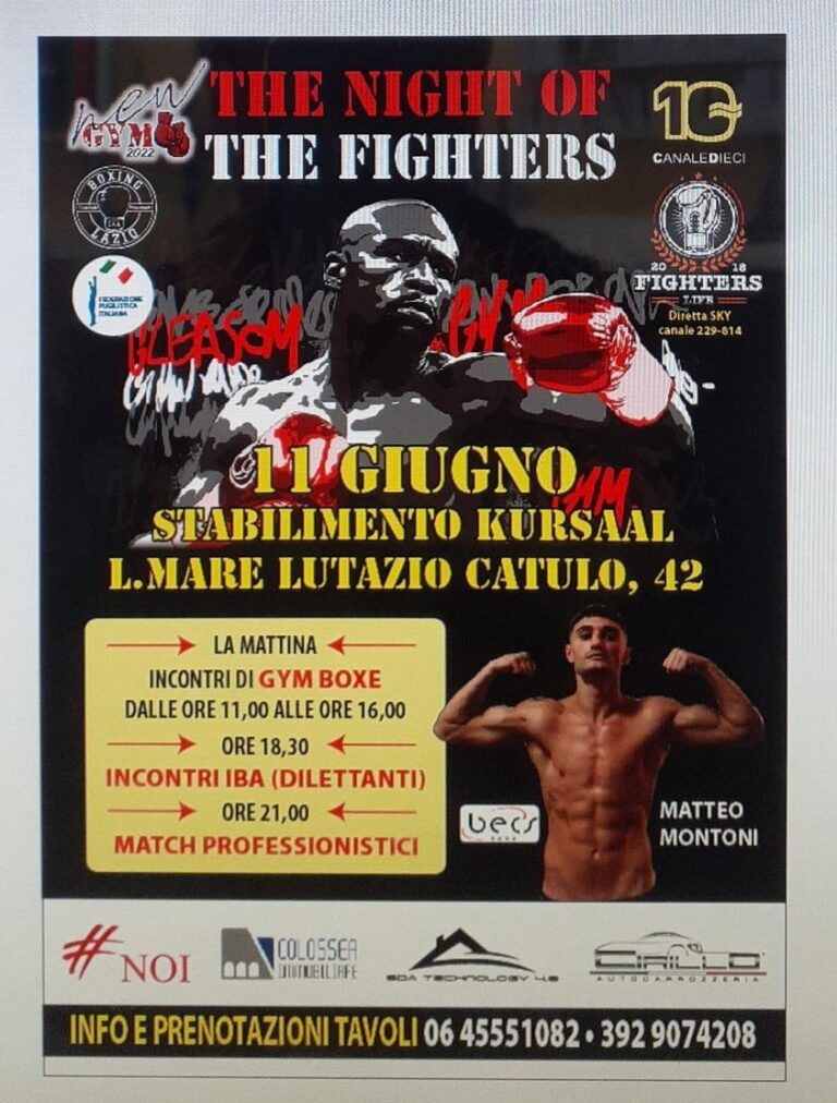 #Noi sostiene la boxe pulita e legale