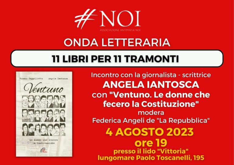 Ventuno. Le donne che fecero la costituzione” di Angela Iantosca